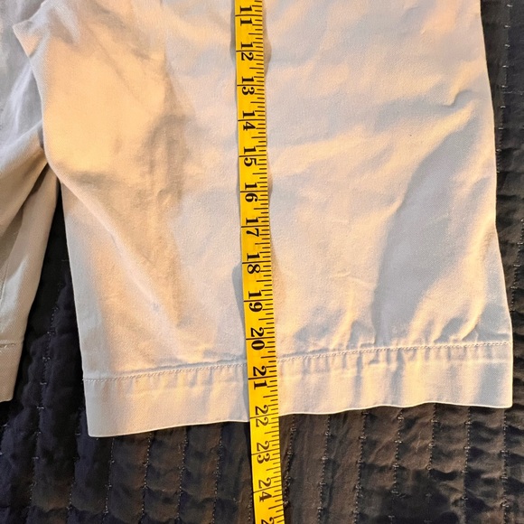 Polo Ralph Lauren Shorts Boys Size 20 Beige Khaki Flat Front School Uniform - Picture 8 of 16